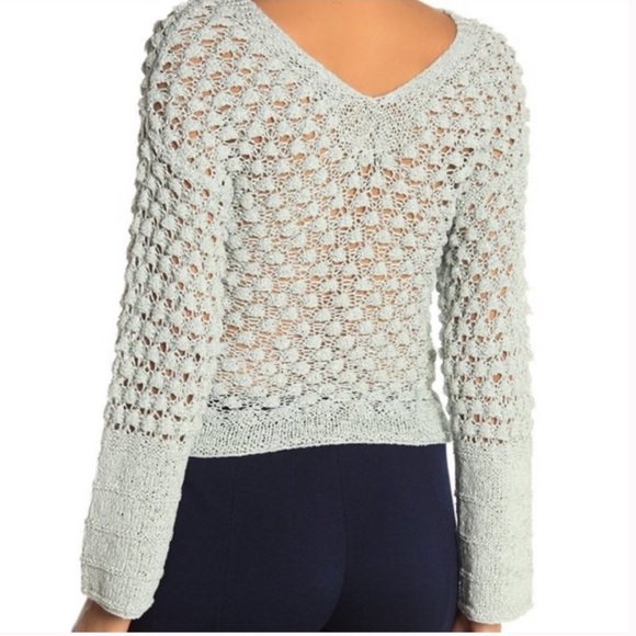 NEW Theory Lace Stitch Sweater - Picture 2 of 2